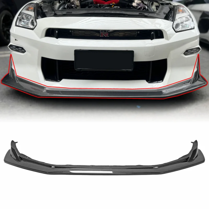 

suitable for2008-2017 R35 GTR Models Durable Carbon Fiber EPA Type Front Lip and Bumper Reliable Car Body Kits
