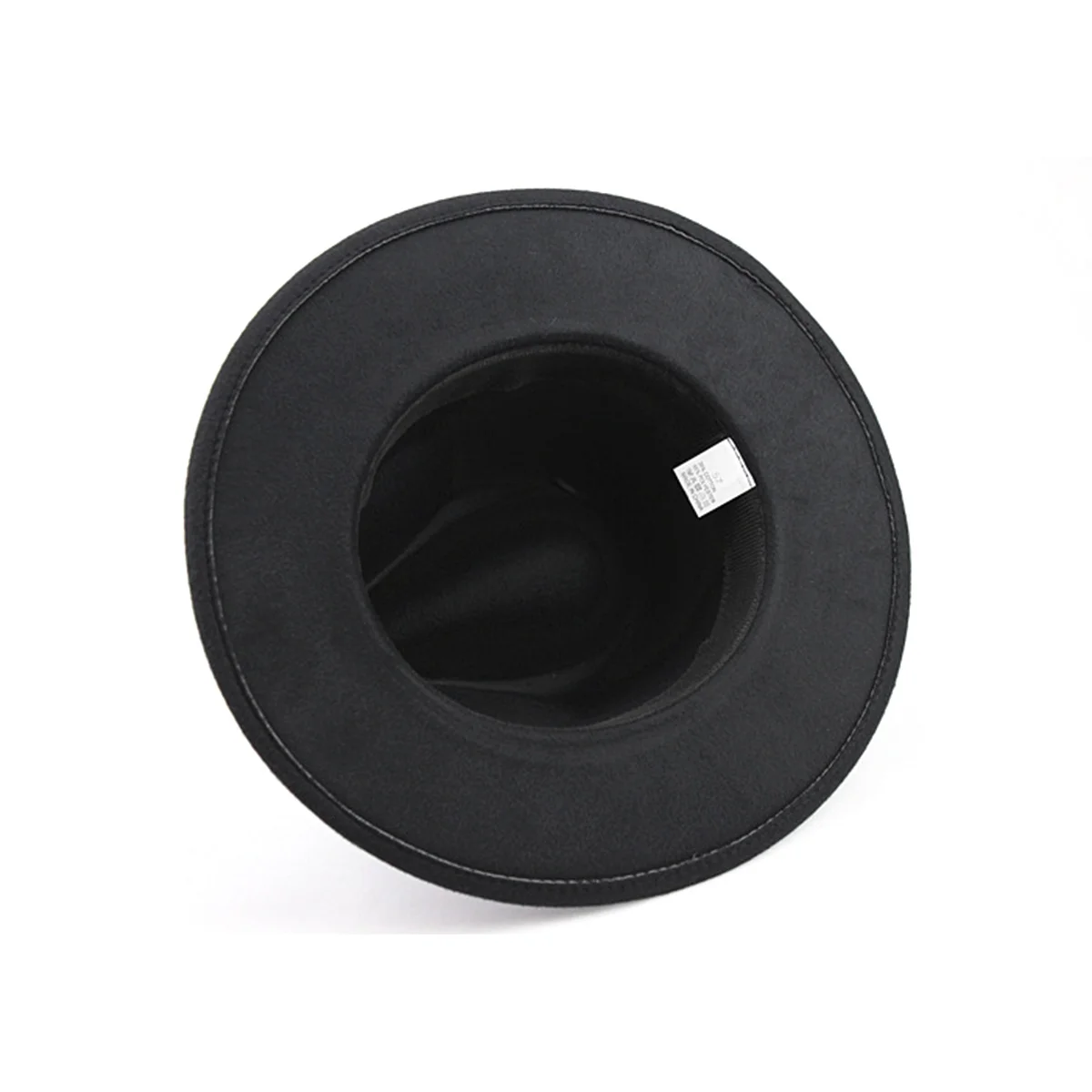 

Vintage Jazz Hat Black Premium Wool Fedora Wide Brim Unisex Gentleman Cap Breathable Party Wedding Accessory