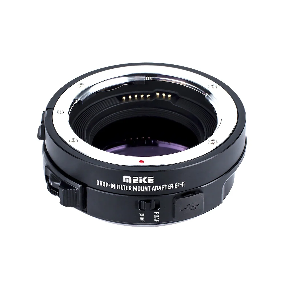 Meike MK-EFTE-C Drop-in VND Auto-Focus Mount Lens Adapter for Canon EF /EF-S Lenses to Sony E Mount A9 A7III A7II A7 A7R3 A7R4