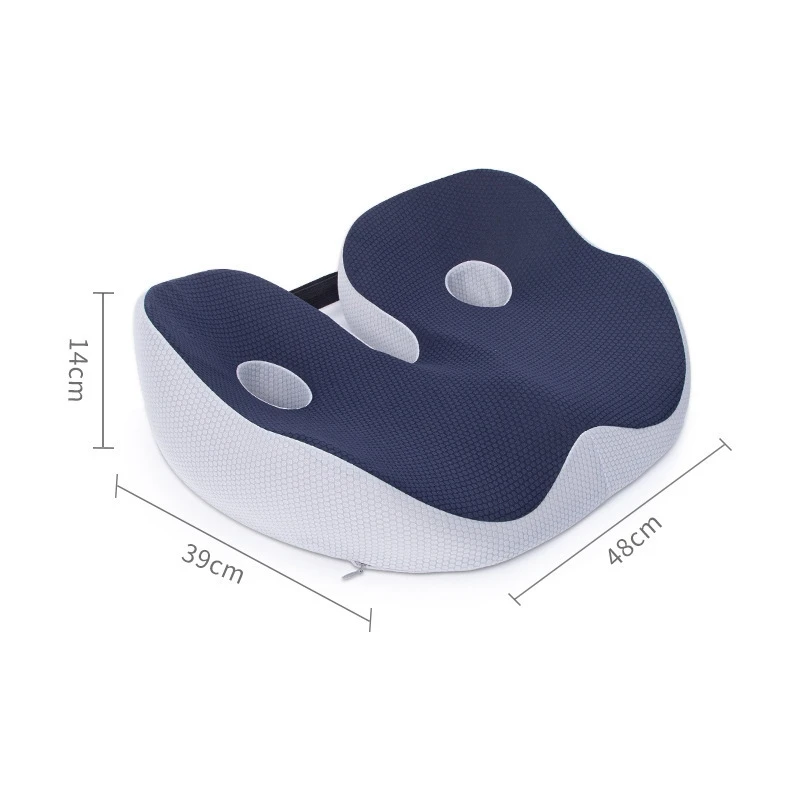 

Seat Cushion Memory Foam Chair Pad Thick Office Chair Cushion Long Sitting Ergonomic Pressure Relief Home Office Comfort