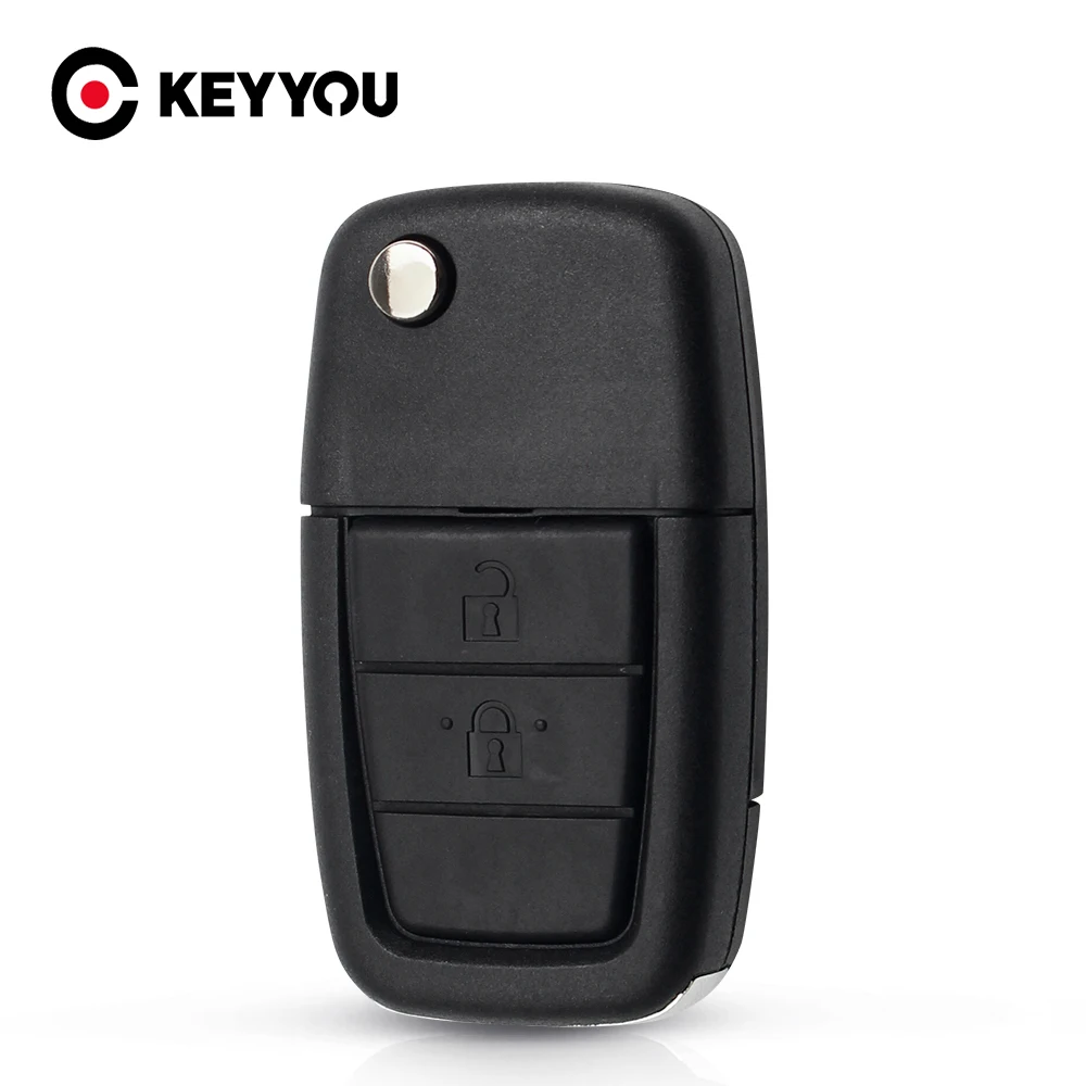 

KEYYOU Replacement 3 Buttons Remote Flip Key Shell Case 2 Button + 1 Panic For VE HOLDEN Commodore Compatible For Pontiac G8