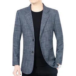 New Spring Autumn Men Solid Business Casual Blazers Jackets Suits Coats Quality Male Slim Blazers Jackets Coats Men's Clothing 4