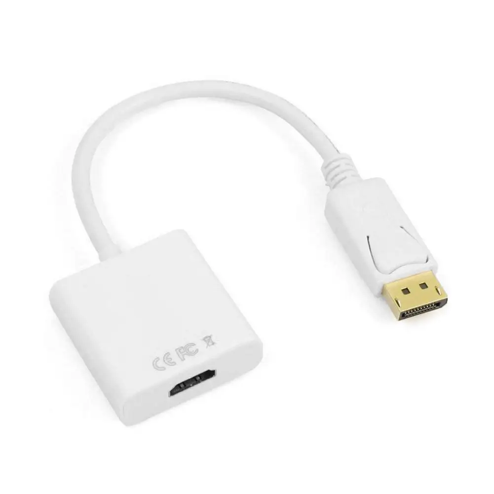 Adapter DP na HDMI Konwerter DP na HDMI żeńskie kable TV Cyfrowy adapter HD na kabel Hdmi Kabel interfejsu 1080P DisplayPort F9R7