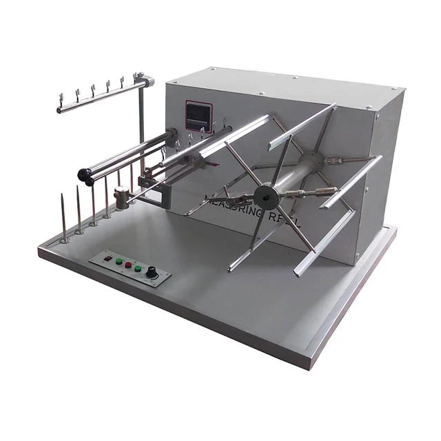 Electronic Textile Yarn Length and Wrap Reel Tester