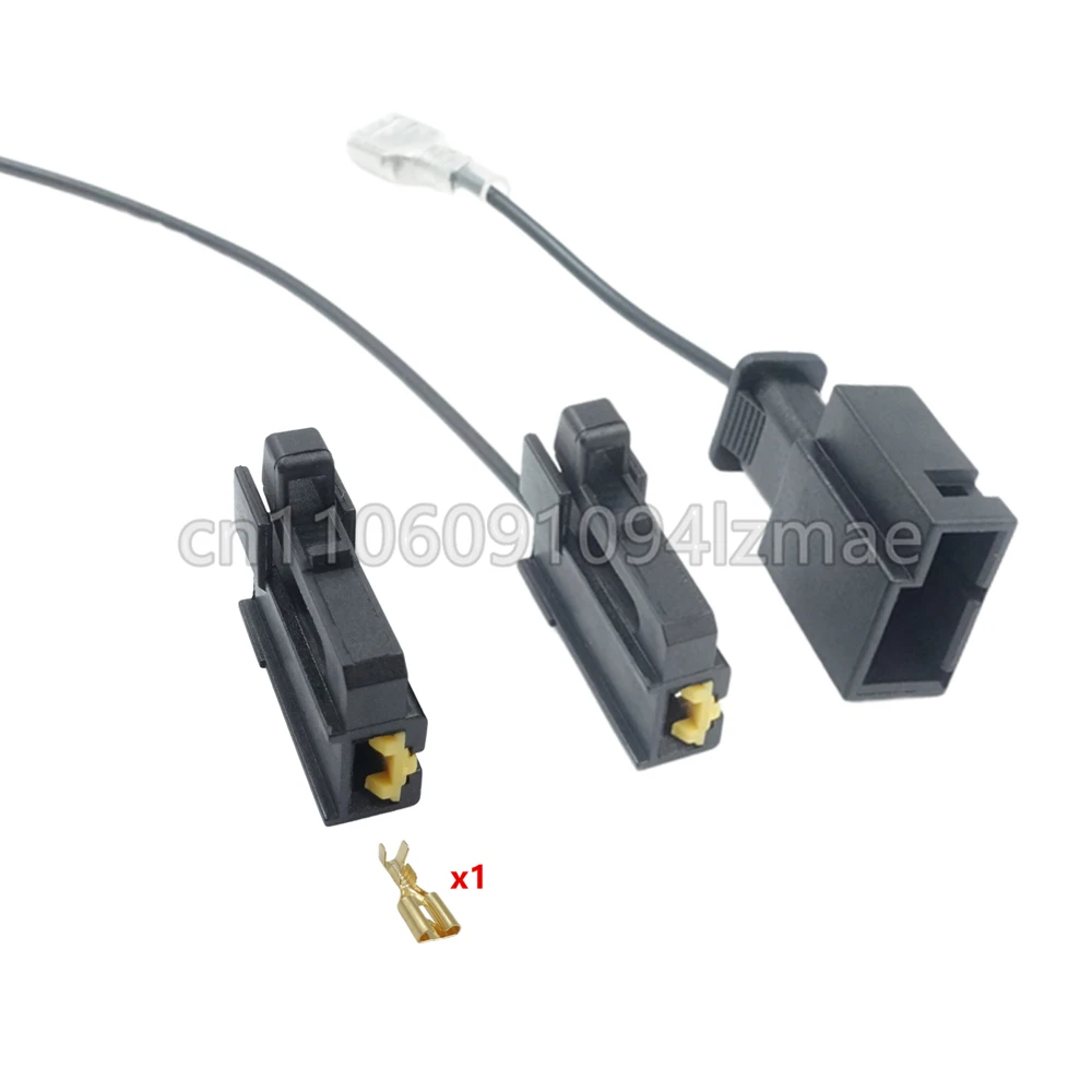 

1-контактный разъем переменного тока для автоматической модификации, аксессуары для автомобильного сильноточного электрического провода для Toyota 178471-2 90980-10619