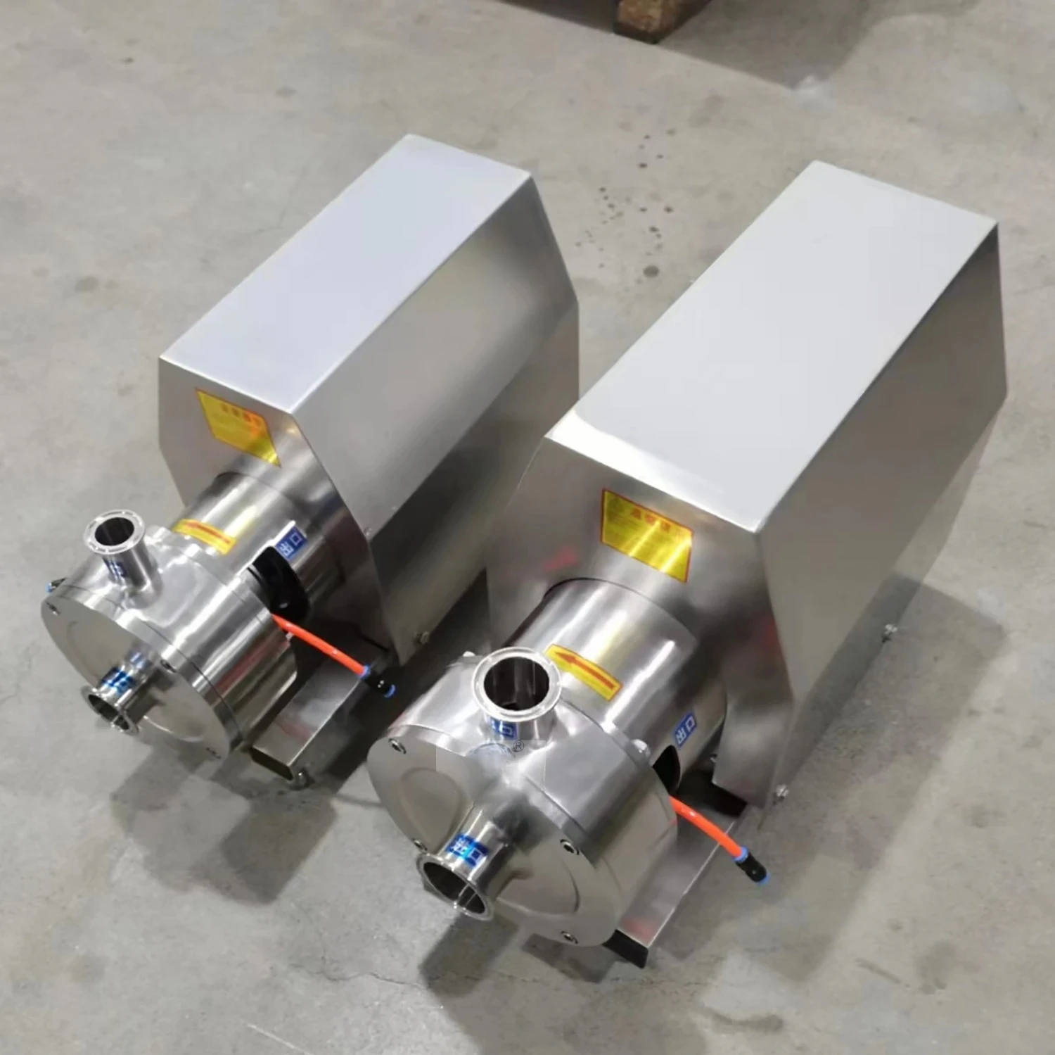 SS304 5.5KW 7.5HP Pipeline One Stage High Shear Mixing Dispersing Emulsifying Homogenizing Homogenizer Pump