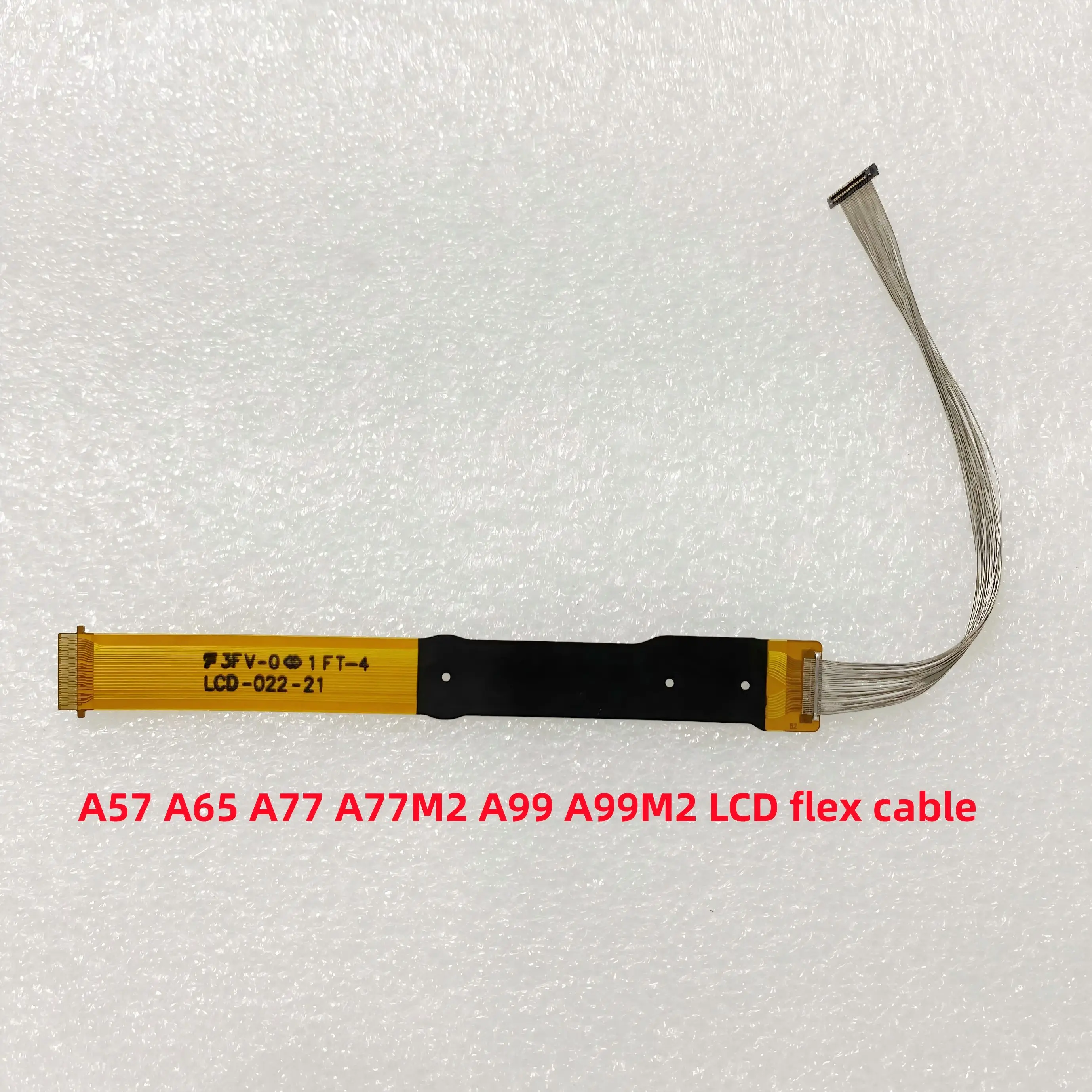 

Новый гибкий кабель шарнира ЖК-экрана для Sony A57 A65 A77 A77M2 A99 A99M2, запасная часть кабеля ЖК-дисплея