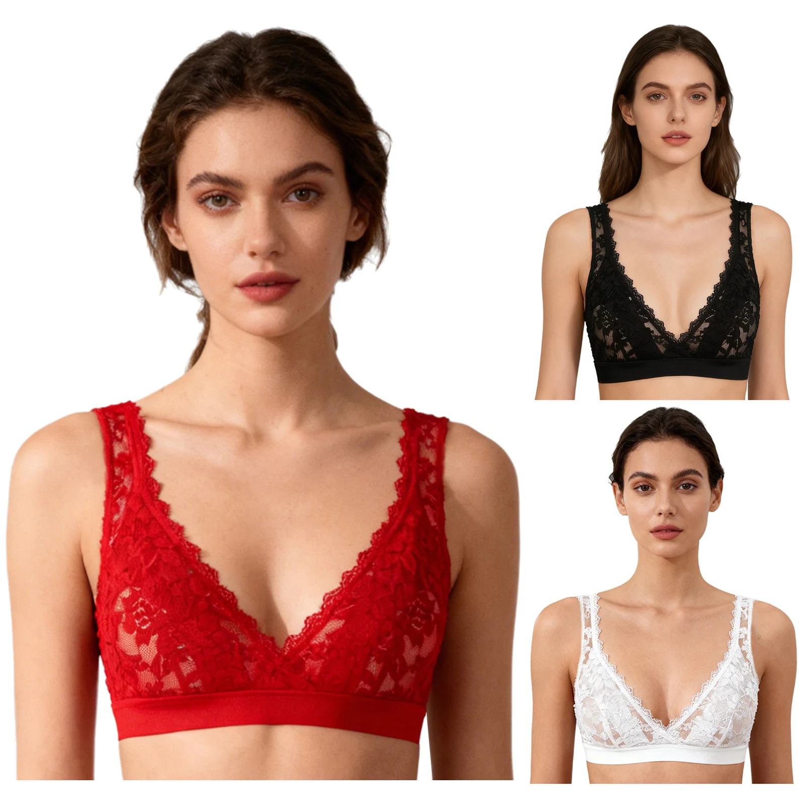 المرأة الأمومة حمالة صدر للرضاعة الأشرطة قابل للتعديل هوك والعين شير الدانتيل اللاسلكية حمالات الصدر ملابس الحمل الرضاعة الطبيعية الملابس الداخلية #1