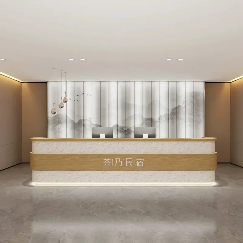 Hairdresser Counter Pulpitos Churches Small Desk Lectern Simple Furniture Stores Barber Shop Salon Bar Beauty Box Store Cafe