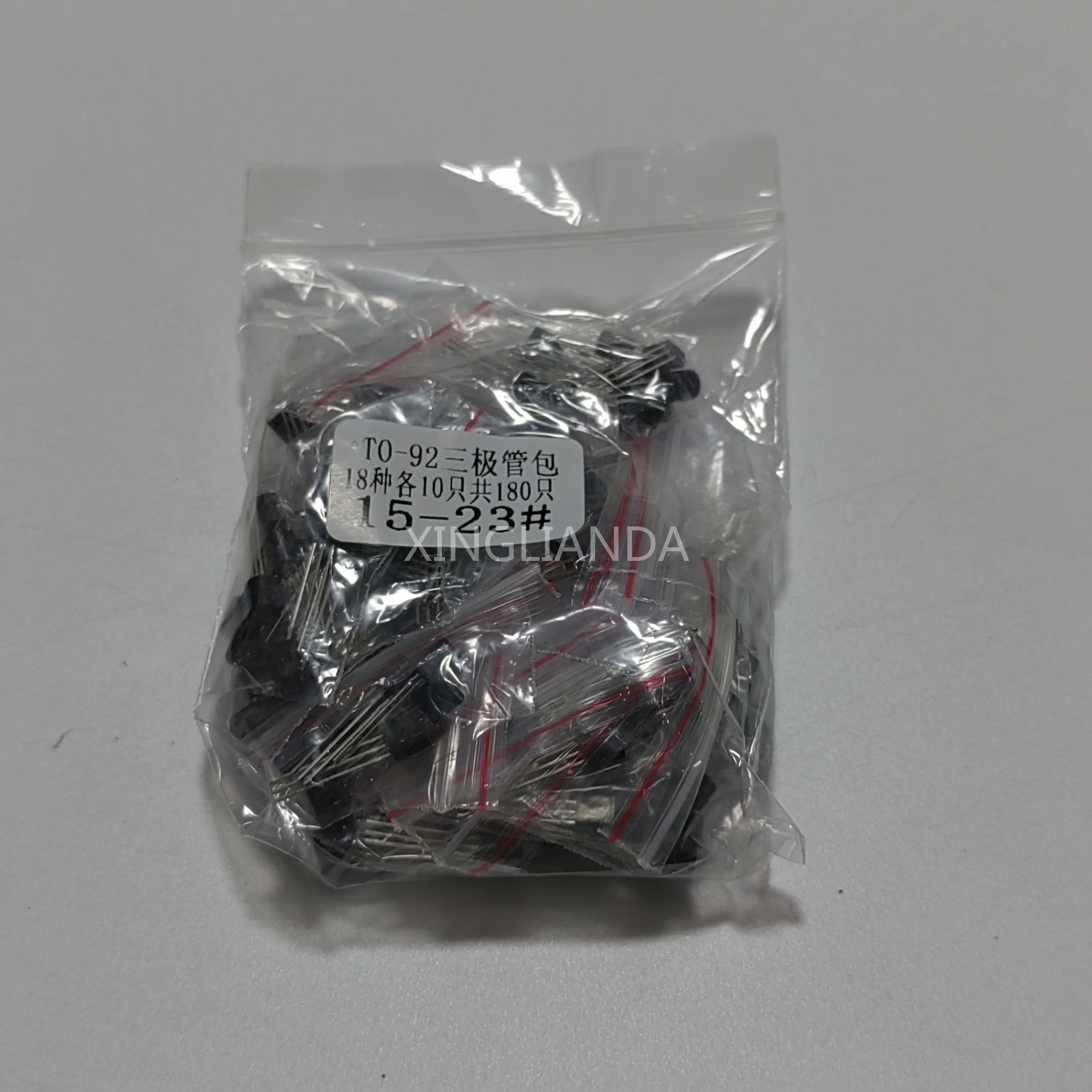 18valuesX10PCS=180PCS 2N2222 S9012 S9013 S9014 A1015 C1815 S8050 S8550 TO-92 Transistor component Assorted kit new