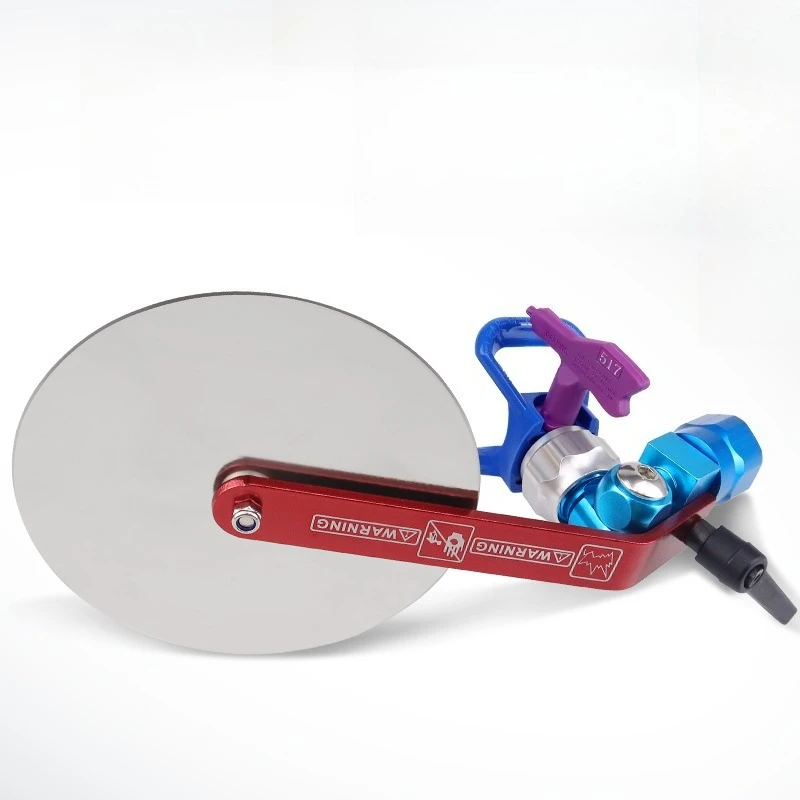 

Airless spray gun kit with paint blocking card anti splash trim tools