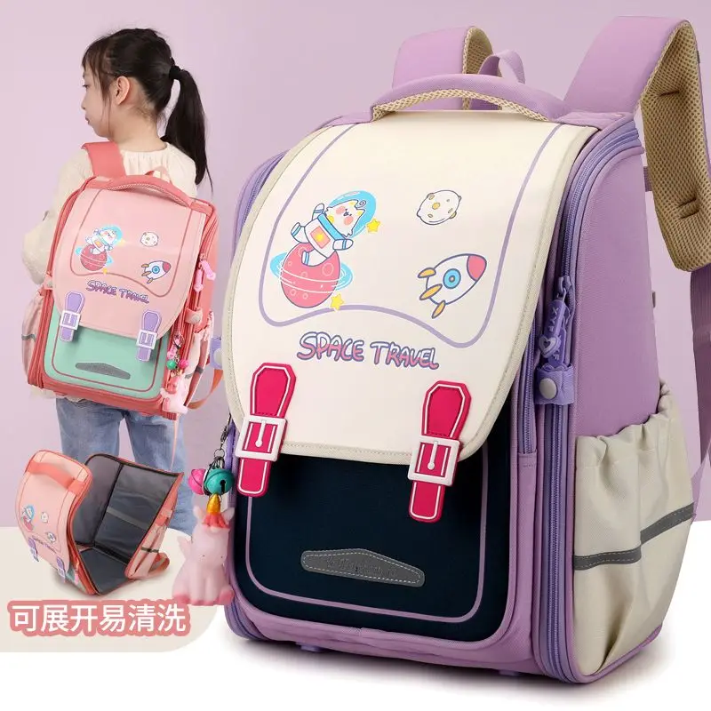 2025 New Fashion Cartoon School Bags for Boy Luxury Brand Children Backpack Girl Student Book Bag Kids Large Primary Schoolbag