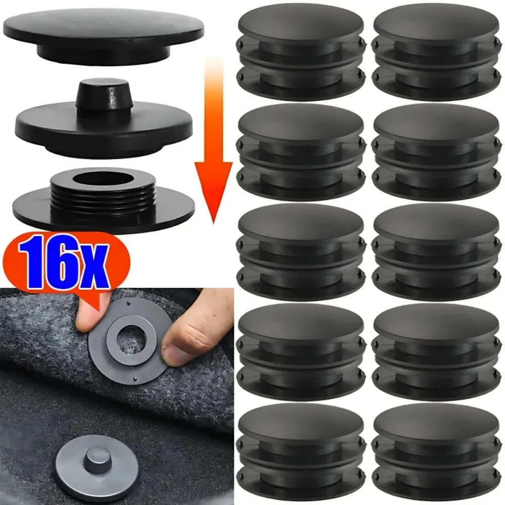 Universal Car Floor Mat Buckle Clips Fixing Clasp Double Layer Foot Mat Fastener Carpet Clip Buckle Fixer Sleeve Car Accessories