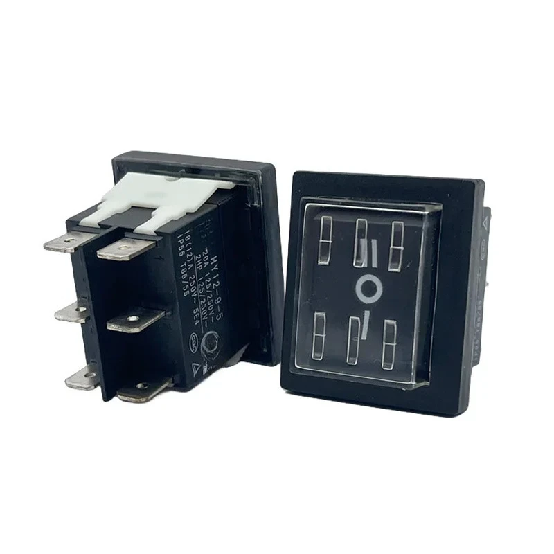 HY12 9 3 4 5 7 arc shaped boat shaped switch  shift button switch  waterproof foot HY12F