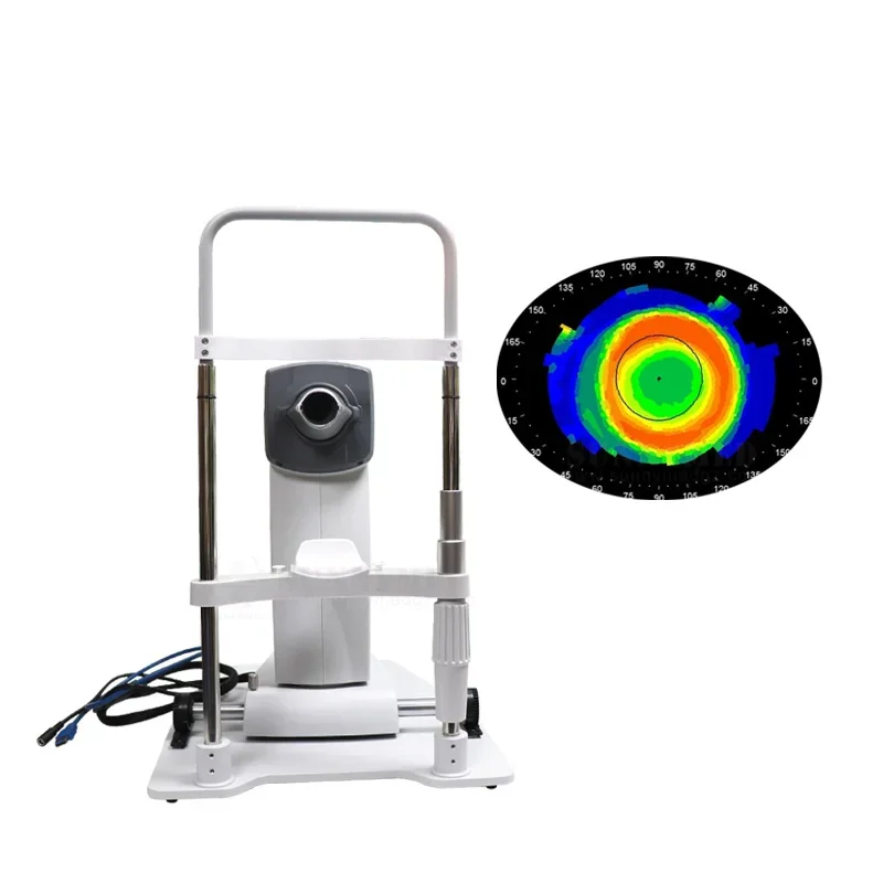 SY-V048 ophthalmic Axial Tangential Curvature Map diagnosis of corneal astigmatism corneal topography