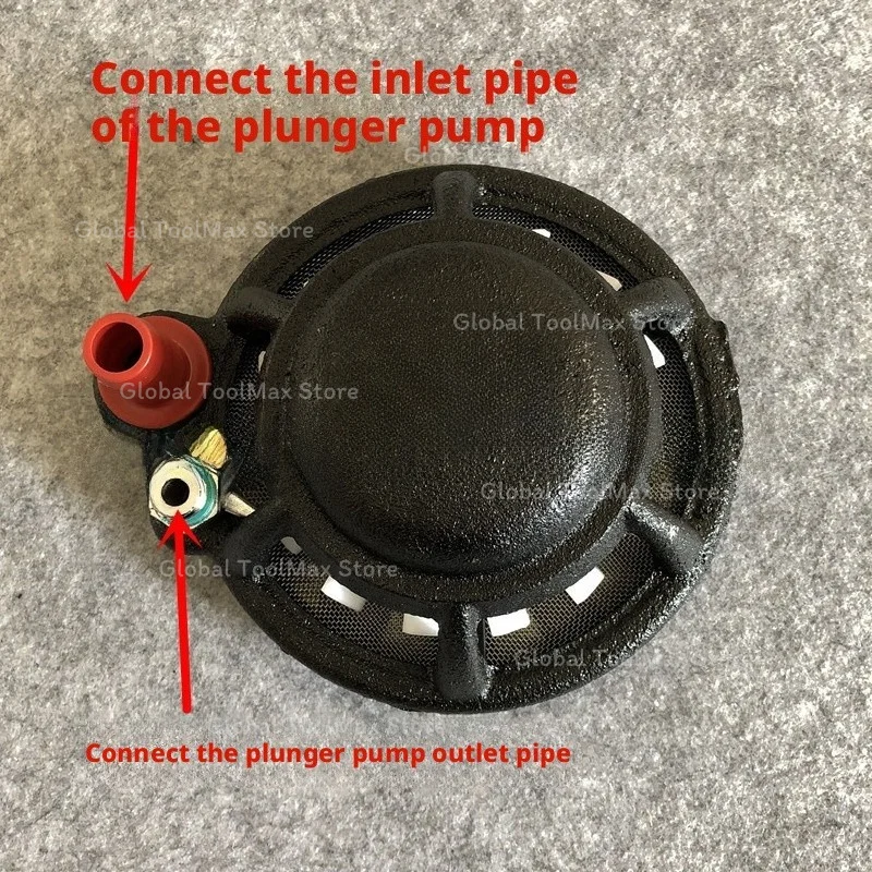 Ceramic Copper Mixer with Filter for Agricultural Sprayer, Agitation Mixer for Three Cylinder Pump, Farm Orchard Tool
