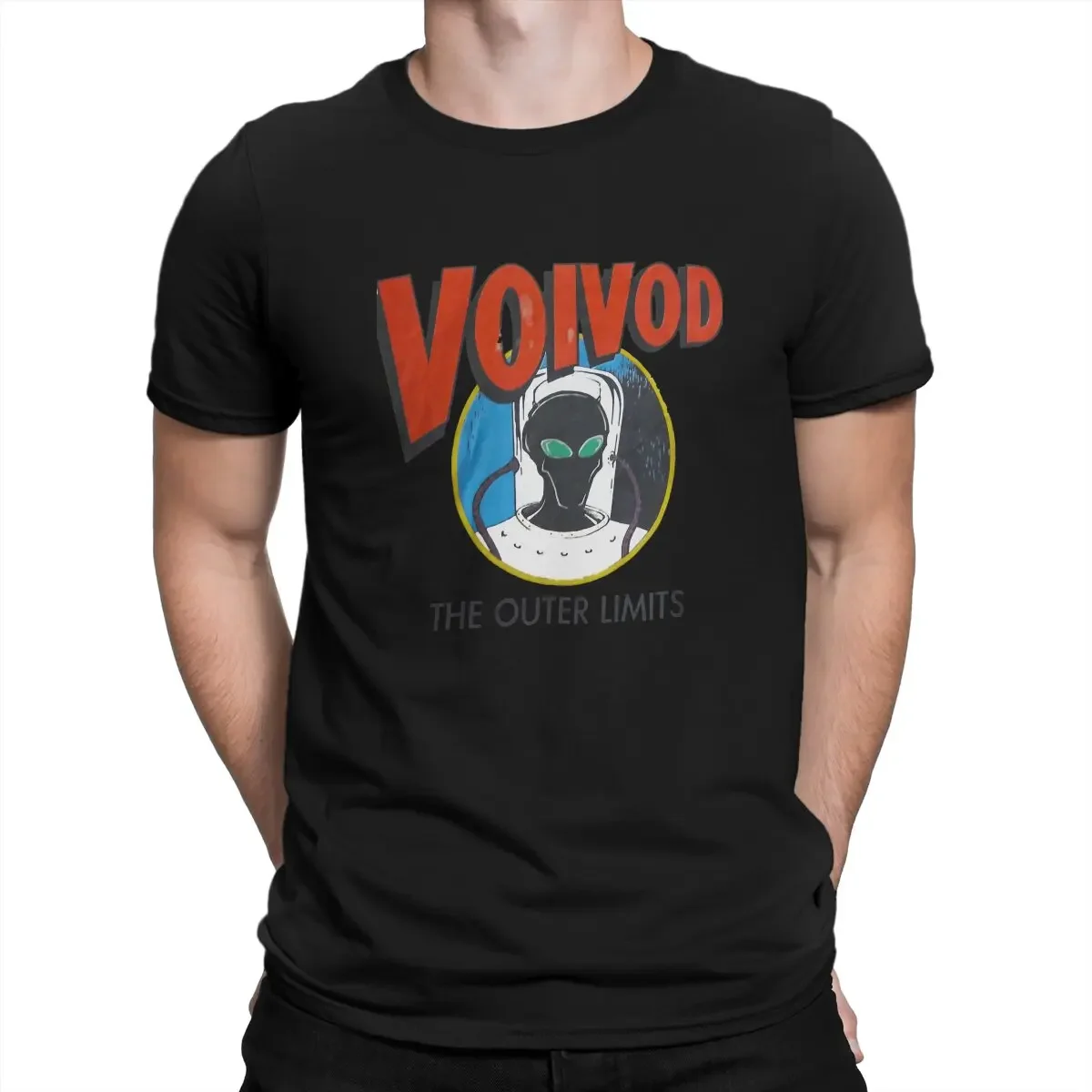 Graphic Short Sleeve manga vintage anime clothes Voivod Man T-Shirt Outer Limits Fashion T Shirt Original Streetwear New Trend