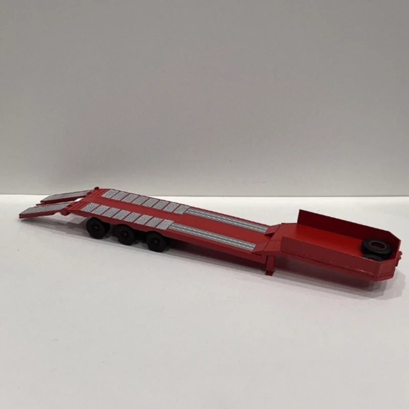 オデオン 1/43 フラットベッドトラック プラスチック製セミトラック シミュレーションカーモデル 静態コレクション デコレーション ホリデーおもちゃ 記念品 ギフト