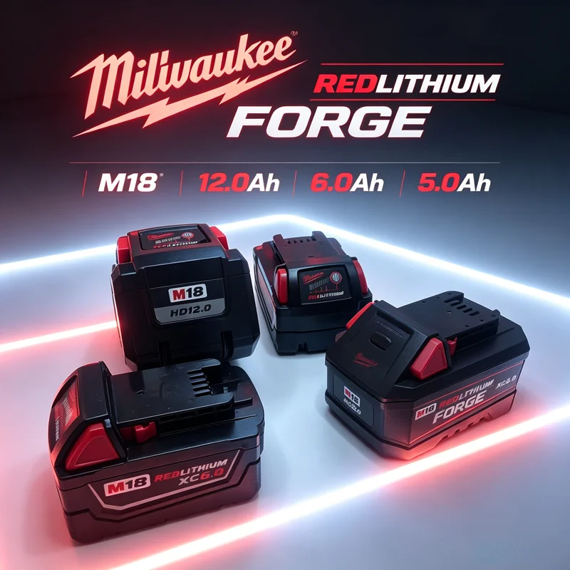 

Milwaukee Original M18 6000mAh 48-11-1861 Lithium ion Batter,18V Fit Milwaukee Cordless Electric Impact Wrench Power Tools