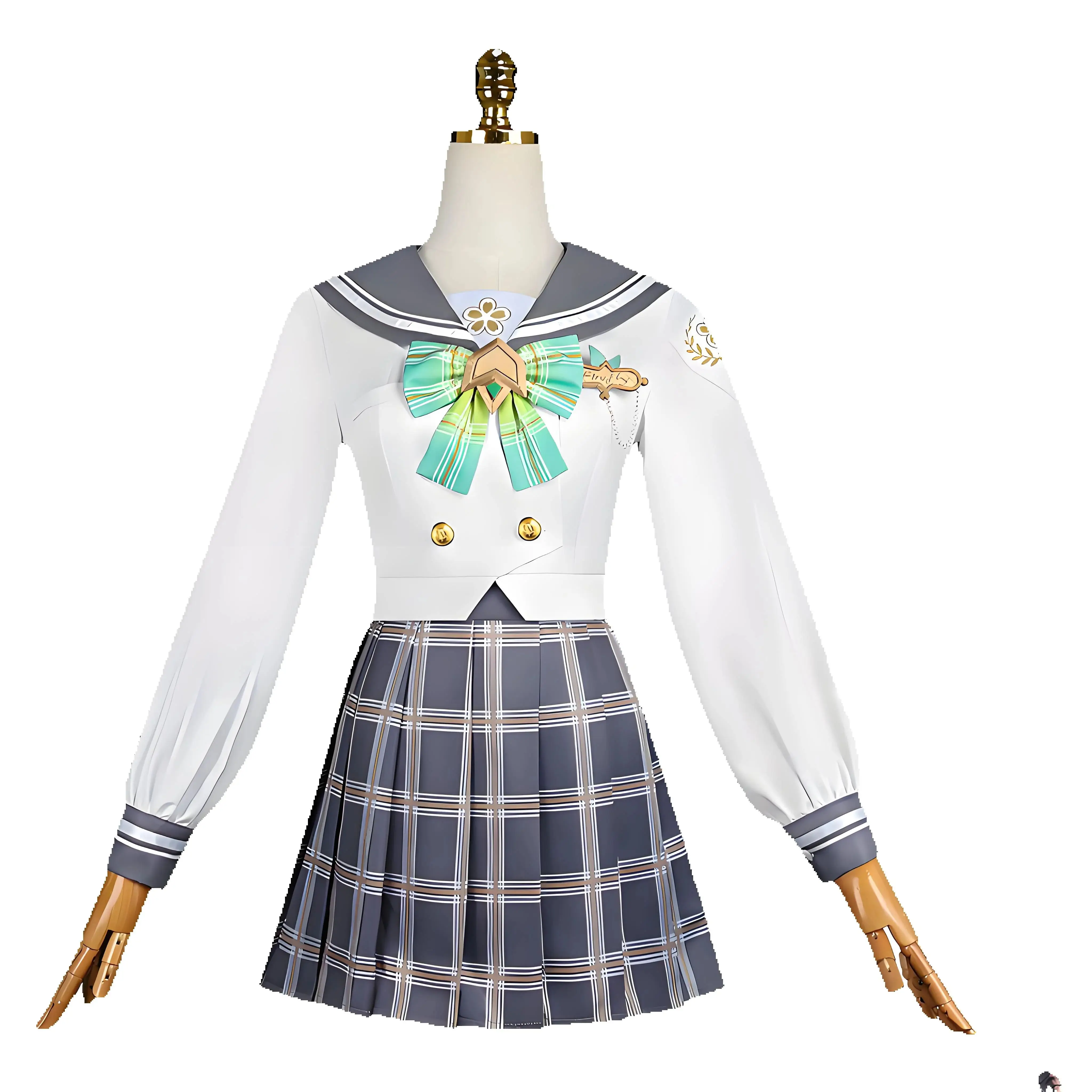 

Honkai: Star Rail Firefly Cosplay Costume Anime Game JK Spring Letter Firefly Cosplay Outfit