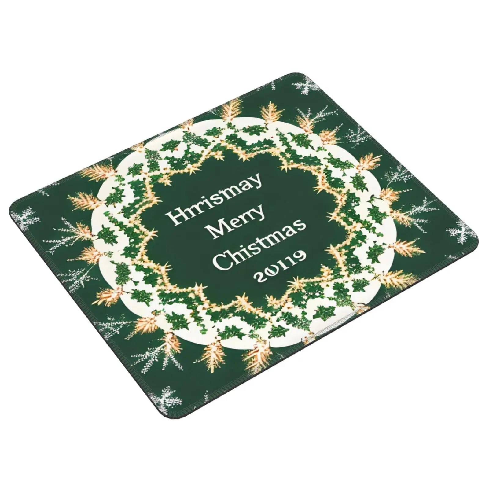 Hot-Selling Christmas Style Printing Square Mouse Pads Comfortable Gaming Mousepad Mouse Mat Keyboard Mats Desk Pad 22x18cm