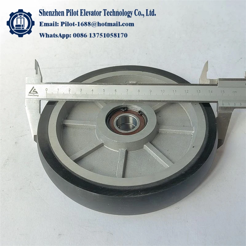 엘리베이터 고속 가이드 슈 롤러 휠 KM581275G03 D150mm W27mm RG150 150*27*6003 150*38*6003 가이드 슈 롤러