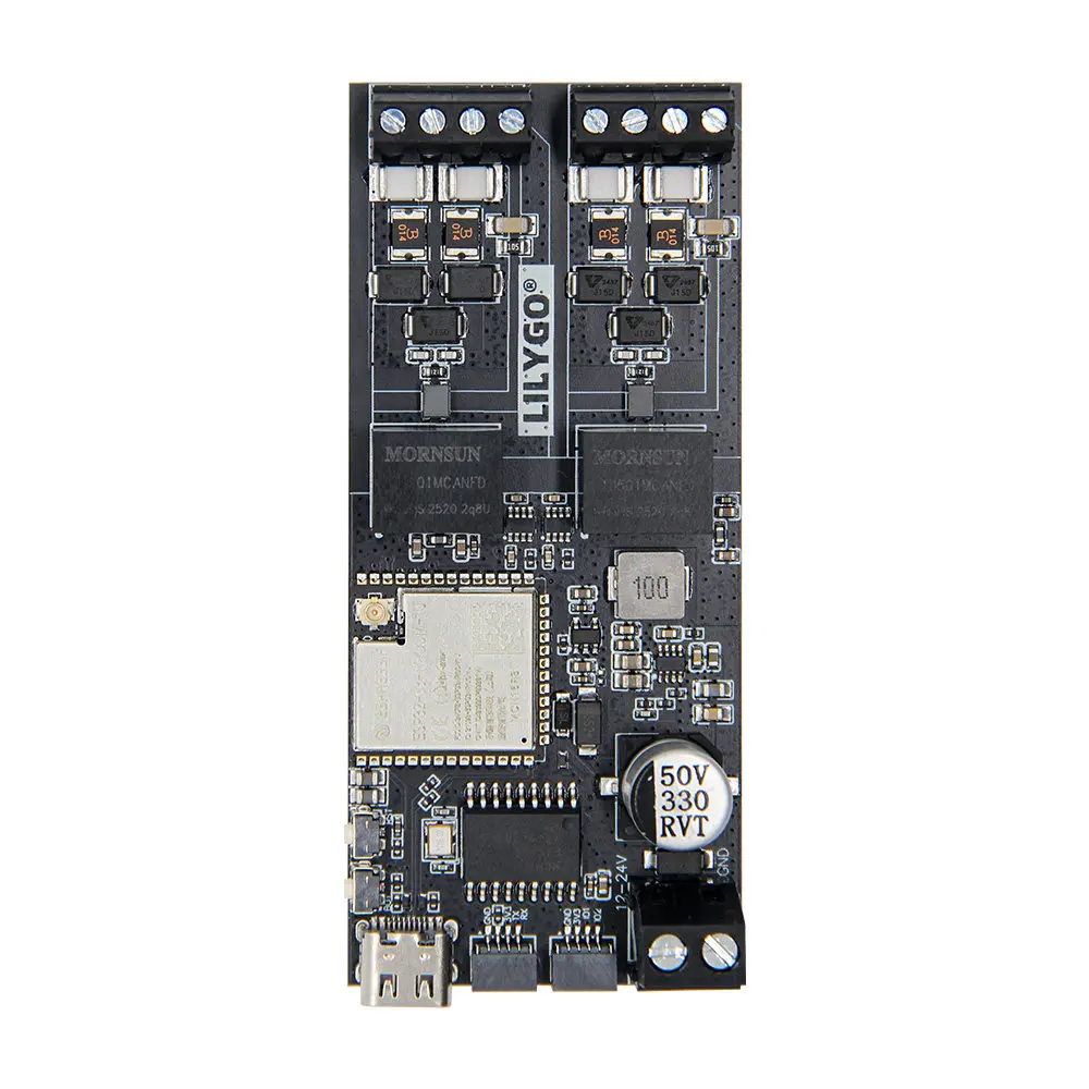 LILYGO T-2CAN ESP32-S3 WiFi Bluetooth CAN Module Development Board with QWIIC Connector