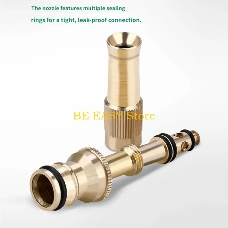 E28F Multifunction High Pressure Water Car Wash Flushing Garden Hose Tap Water Adjustable Nozzle Sprinkler Gardening