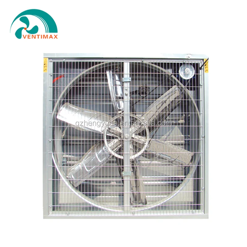 1220 Hammer Negative Pressure Louvered Greenhouse Poultry Farm Wall Mounted Exhaust Fan with Nice Price