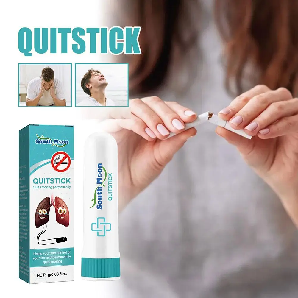 Portable Inhibition Rapid Withdrawal Smoking Cessation Stick Lung Cleaning Detoxi Breathing Stick Nasal M9M8