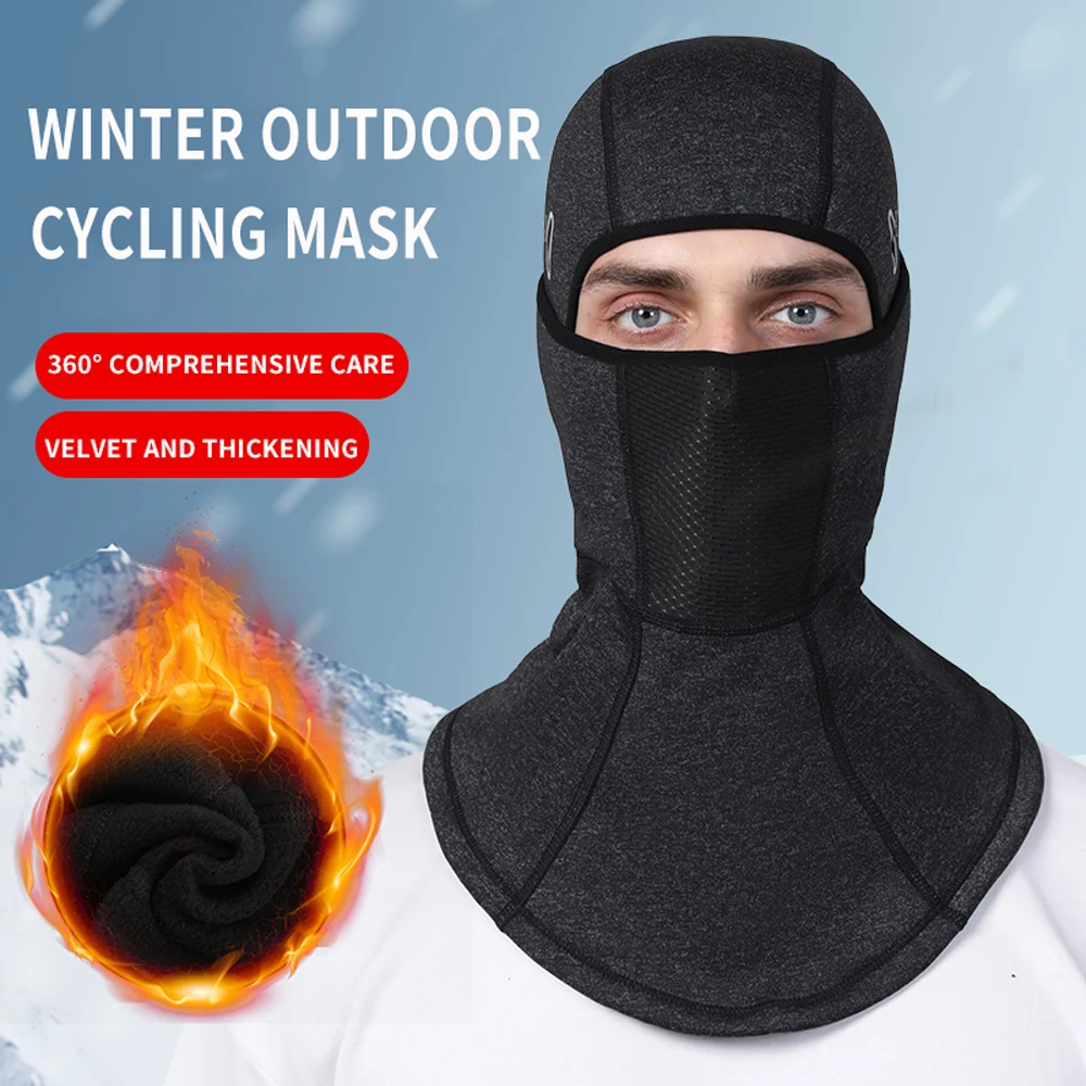 Windproof Balaclava Winter Face Mask and Neck Warmer for Skiing  Cycling, Motorcycle, Snowboarding Thermal and Breathable Cold W