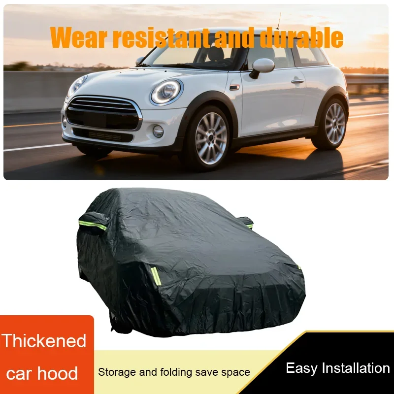 Suitable for 2020-2025 Mini Cooper SE electric full car cover outdoor sun, rain, snow and wind dual-function car cover