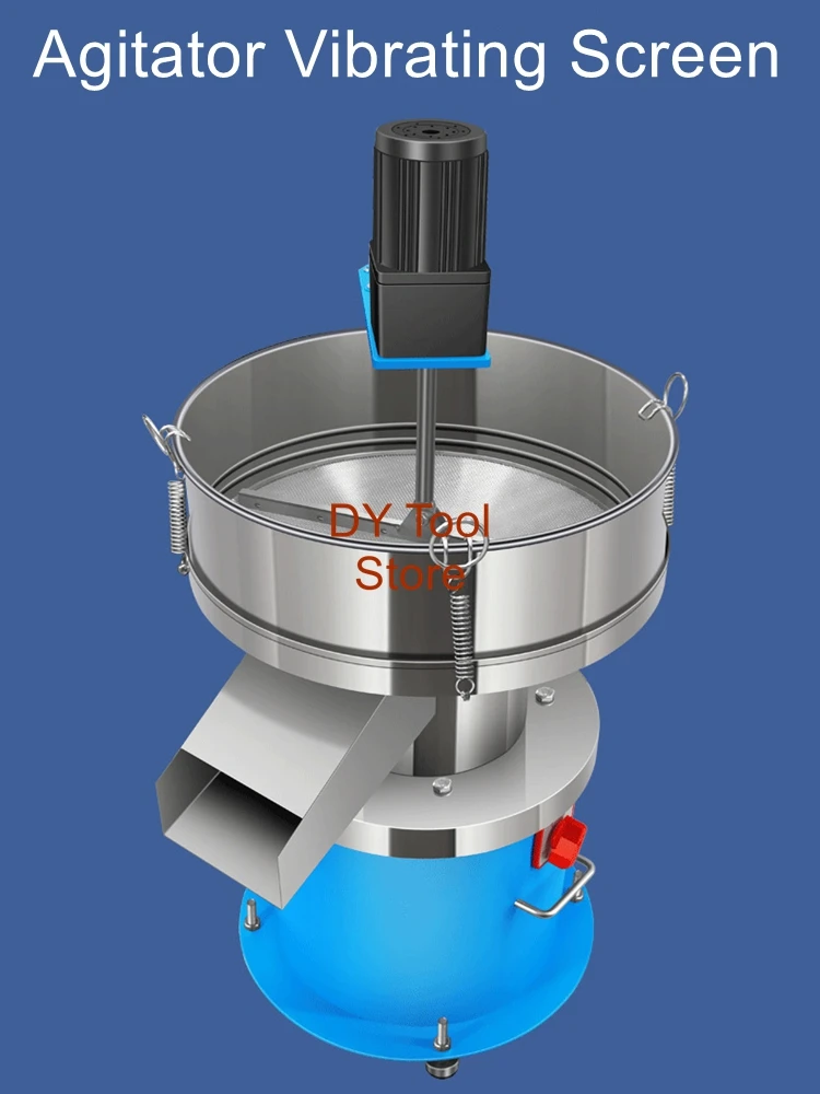 

Вибрационный аппарат для сброса порошка, оснащенный смесителем и подходит для фильтрации вязких жидкостей.