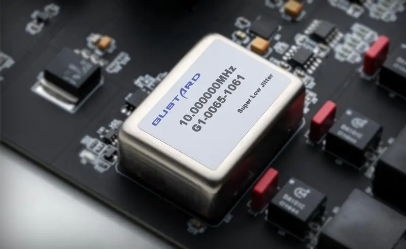 Gustard C16 10MHz Reloj OCXO Reloj de audio de bajo ruido y alta precisión