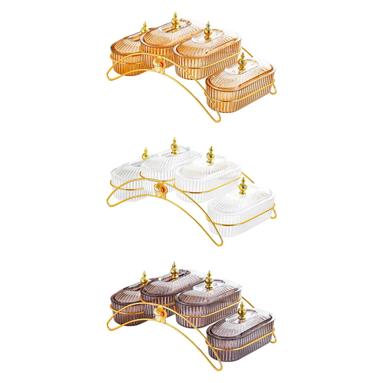 Plato de fruta seca, bandeja para servir con tapa, organizador, decoración, platos para aperitivos, plato de nueces para galletas, frutas secas, familia, hogar, boda