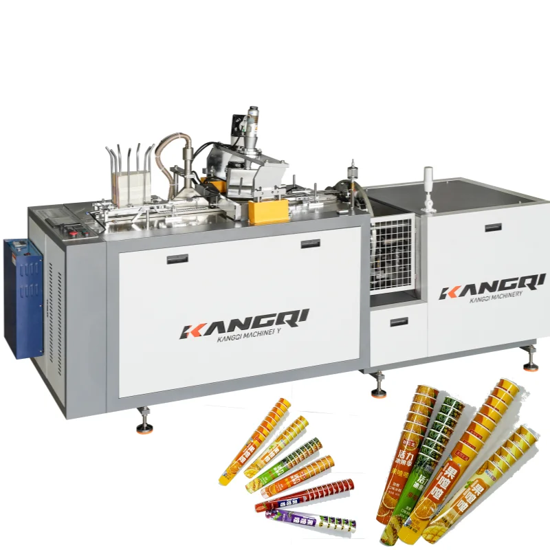 Callipo che forma la linea completamente automatica della macchina per il riempimento di tubi di carta per sorbetti Calippo