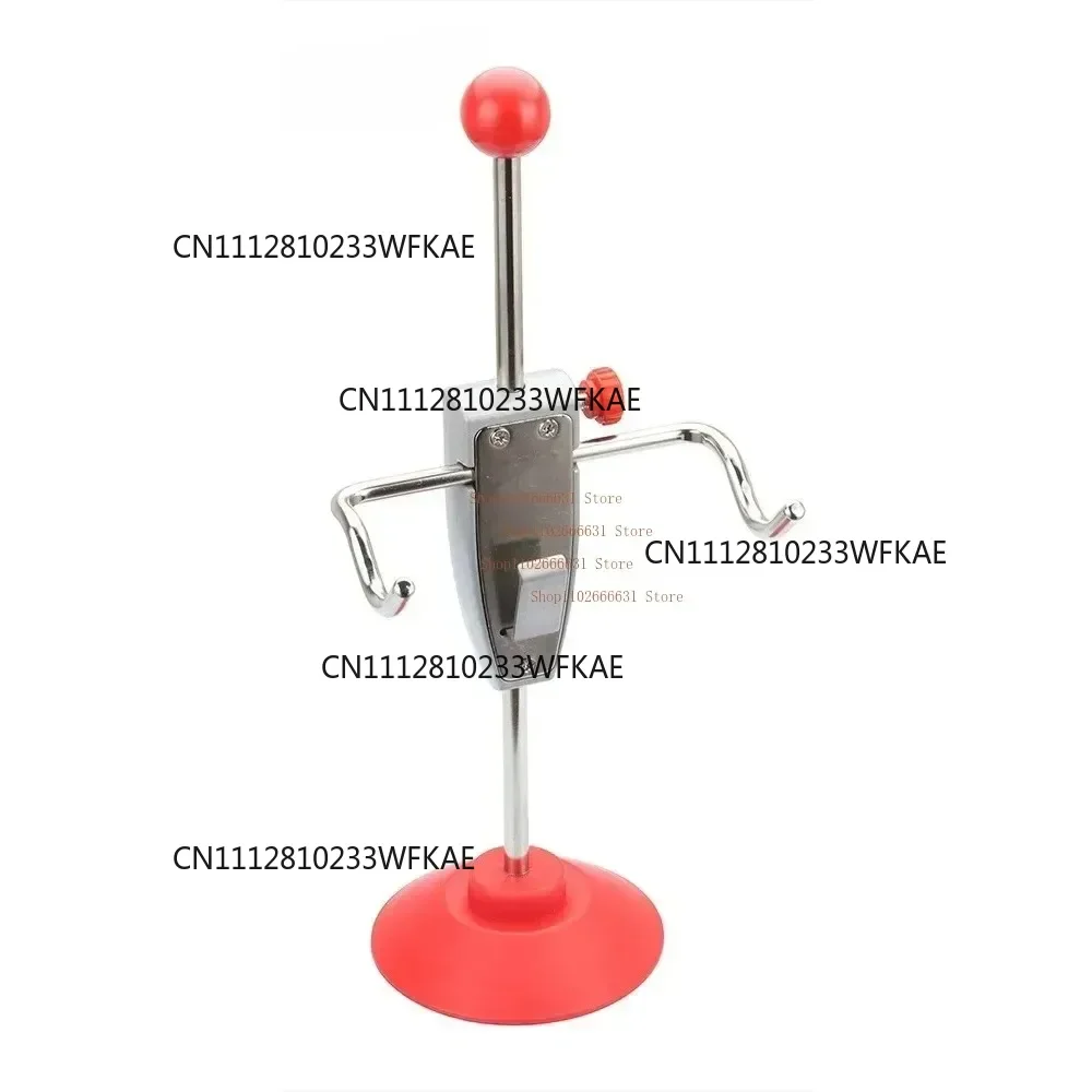 14.5 Inch Car Alignment Rack Truck Van Steering Wheel Leveling Holder Stand Tool System Red Silver
