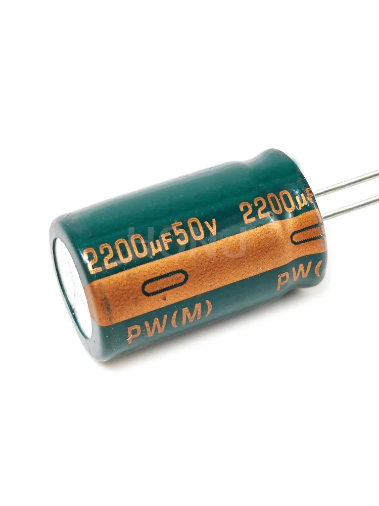 Condensateur électrolytique en aluminium 50V2200uf 16x25mm, 2 pièces, 2200uf50v 50v 2200uf 50V 2200mf 50vdc 2200MFD 50v2200mf 2200mf50v ± 20%