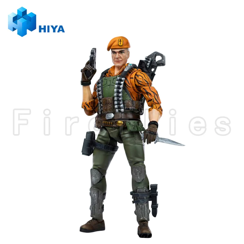 1/18 HIYA Action Figure da 4 pollici Squisita mini serie GIJoe Flint Tiger Force Ver. Giocattolo modello anime