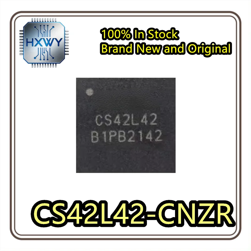 (5/20 pcs)  CS42L42-CNZR  CS42L42  QFN48 package  Electronics  100% brand new  Best-seller  Stock running low