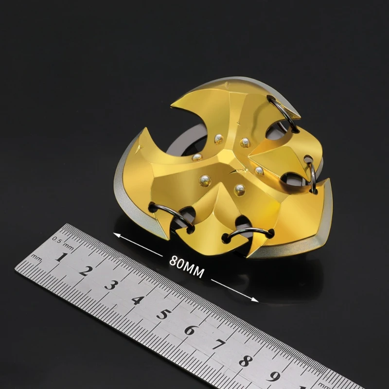 8cm Zeldaa Periféricos de Jogo Arma Modelo Link Beast Shield Metal Artesanato Ornamento Brinquedos Exibição de Mesa Presentes para Coleções de Meninos