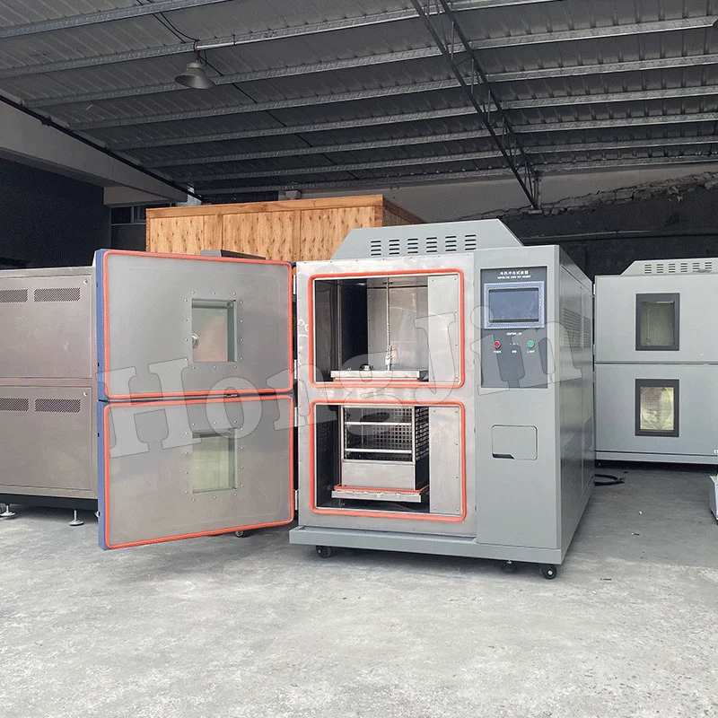 Fully Automatic large-scale Hot and Cold Cycle Temperature Shock Test Chamber 3-box Hot and Cold Shock Test Chamber