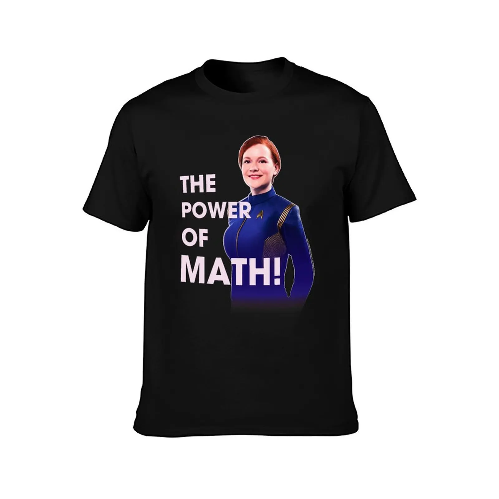 Star Trek Discovery Silvia Tilly The Power Of Math Portrait T-Shirt Large Size Casual Tee Shirt T-Shirt