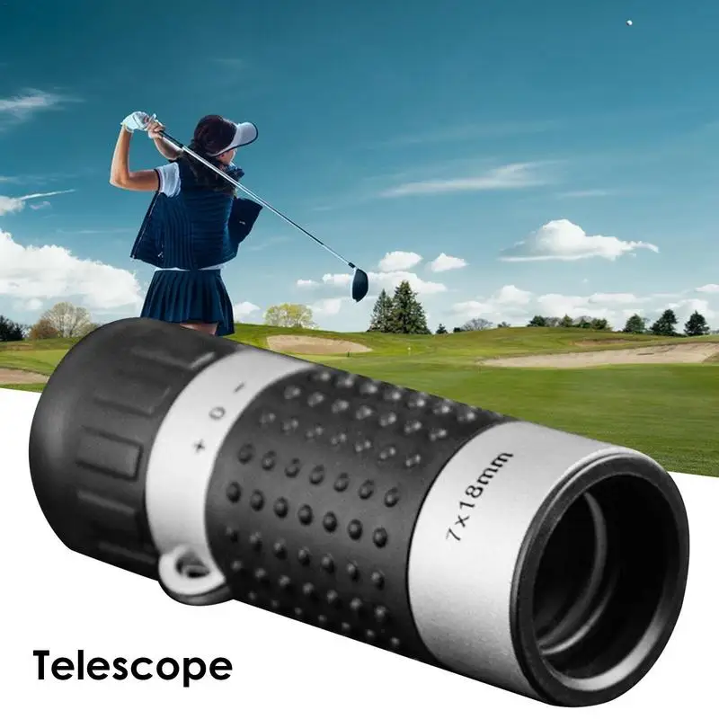 

Rangefinder Telescope 7x18 Golf Monocular Distance Meter Range Finder Pocket Scope Optical Instrument Outdoor Hunting Hiking