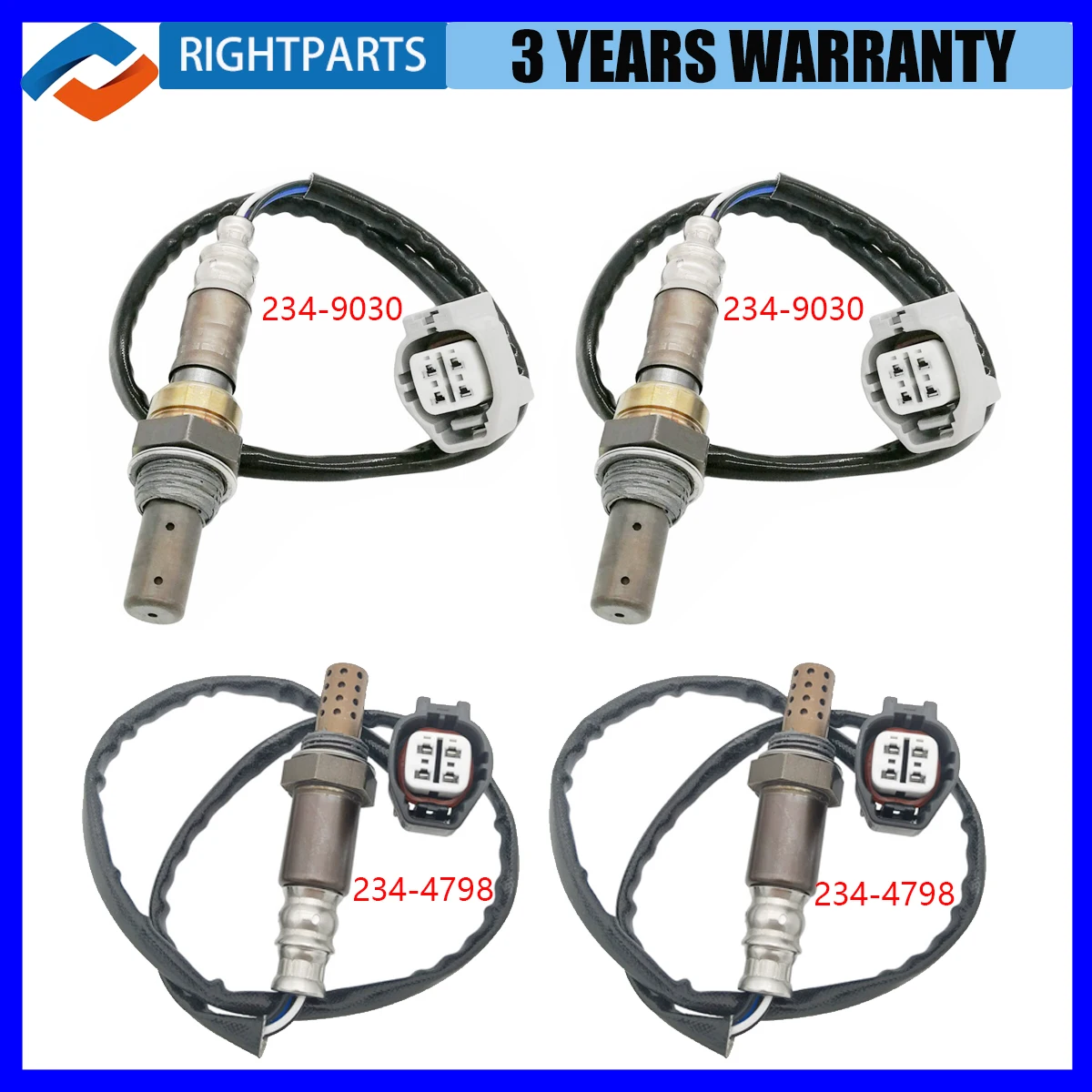 

234-9030 234-4798 Front Rear Oxygen Sensor For JAGUAR S TYPE 3.0L VANDEN PLAS Super V8 XJ8 XJR 4.2L 2003 2004 2005 2349030