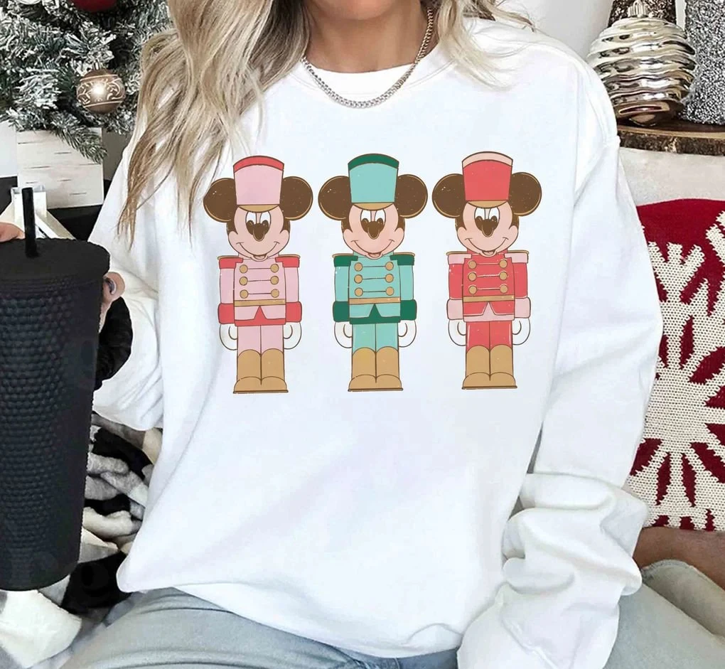 

Vintage Disney Christmas Shirt, Disney Mickey Nutcracker Christmas Mickey Mouse Nutcracker Shirt, Disney Christmas Holiday