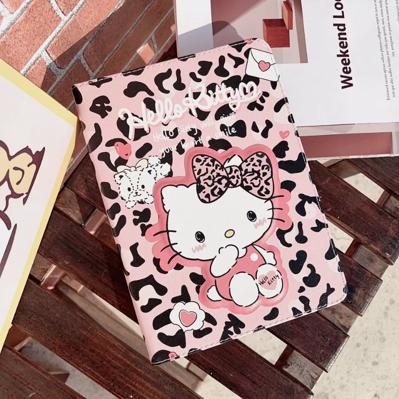 

Retro Hello Kitty Ipad Case for 10th 10.9in Air4 5 Air7 2025 11th Tablet Case 9th 10.2in Mini6 2024 Air6 11in Protective Cover