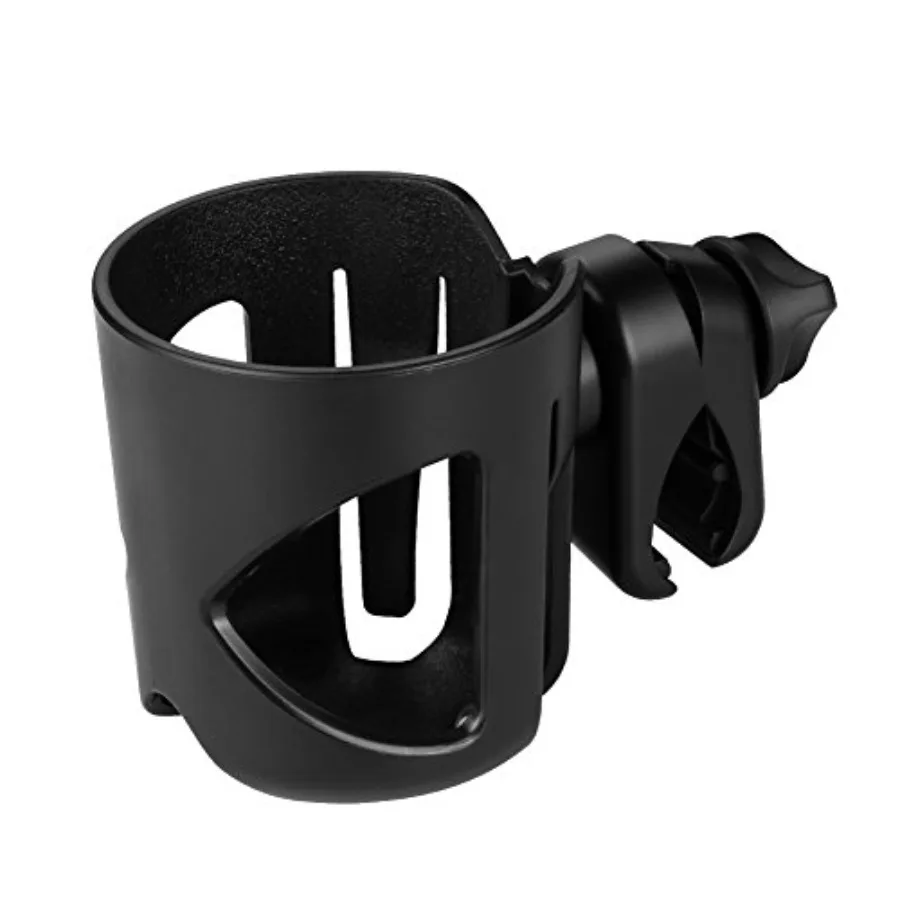 Stroller Cup Holder, Universal Cup Holder for Walker Wheelchair Bike, 360 Rotatable Stroller Cup Holder Attachment Accessories
