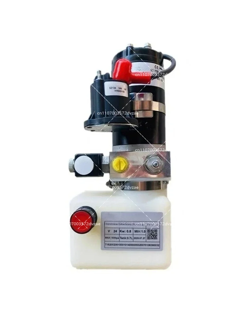 800W 24V DC Micro Hydraulic Power Unit for Electric Stacker Small Hydraulic Power Unit Set for Electric Pallet Truck