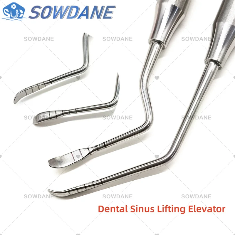 

Dental Implant Sinus Lifting Elevator Double Ends Periosteal Elevator with Scaler Lifting Tool Dental Liftor